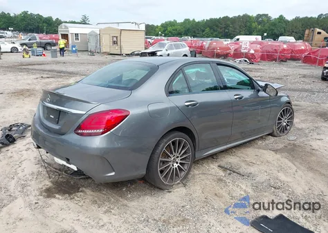 2021 Mercedes-Benz C 300 Sedan из США, поврежденный, VIN W1KWF8DB8MR634599